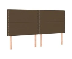 Galvūgalis, 4vnt., tamsiai rudos spalvos, 100x5x78/88cm,audinys