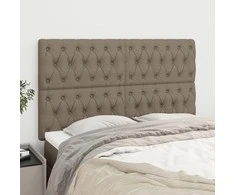 Galvūgalis, 4vnt., taupe spalvos, 80x7x78/88cm, audinys