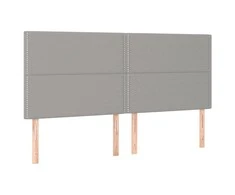 Galvūgalis, 4vnt.,šviesiai pilkos spalvos,100x5x78/88cm,audinys