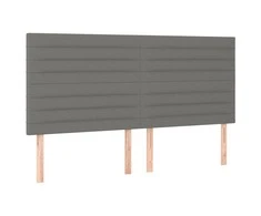 Galvūgalis, 4vnt.,tamsiai pilkos spalvos,100x5x78/88cm, audinys