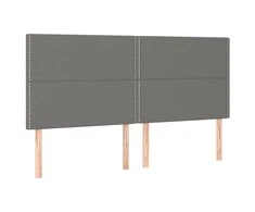 Galvūgalis, 4vnt.,tamsiai pilkos spalvos,100x5x78/88cm, audinys