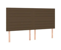 Galvūgalis, 4vnt.,tamsiai rudos spalvos,90x5x78/88cm, audinys