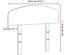 Galvūgalis, 90cm, pušies medienos masyvas