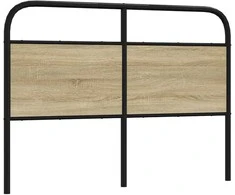 Pakaitinis galvūgalis, ąžuolo spalvos, 120 cm, plienas ir mediena