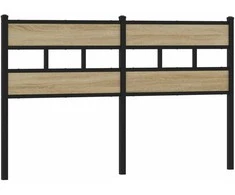 Galvūgalis, ąžuolo spalvos, 150cm, geležis ir apdirbta mediena