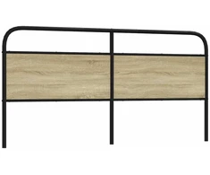 Galvūgalis, ąžuolo spalvos, 190 cm, plienas ir mediena