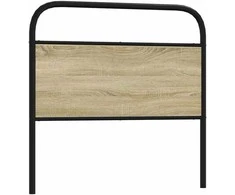 Galvūgalis, ąžuolo spalvos, 90 cm, plienas ir mediena