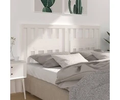 Galvūgalis, baltas, 146x4x100cm, pušies medienos masyvas