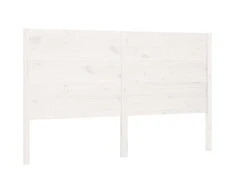 Galvūgalis, baltas, 206x4x100cm, pušies medienos masyvas