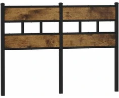 Galvūgalis, dūminio ąžuolo spalvos, 120cm, geležis ir mediena