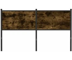 Pakaitinis galvūgalis, dūminio ąžuolo spalvos, 140cm, mediena ir plienas