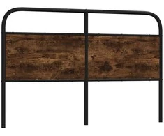 Pakaitinis galvūgalis, dūminio ąžuolo spalvos, 150 cm, plienas ir mediena