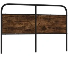 Pakaitinis galvūgalis, dūminio ąžuolo spalvos, 160 cm, plienas ir mediena