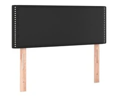 Galvūgalis, juodos spalvos, 100x5x78/88 cm, dirbtinė oda