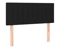 Galvūgalis, juodos spalvos, 100x5x78/88cm, audinys