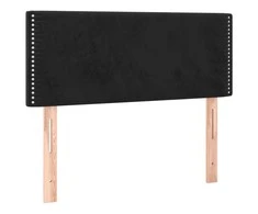 Galvūgalis, juodos spalvos, 90x5x78/88cm, aksomas