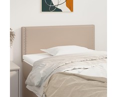 Galvūgalis, kapučino spalvos, 80x5x78/88cm, dirbtinė oda