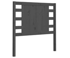 Galvūgalis, pilkas, 81x4x100cm, pušies medienos masyvas