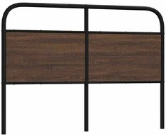 Galvūgalis, ruda ąžuolo, 120cm, apdirbta mediena ir plienas