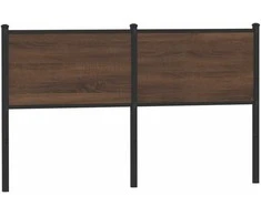 Pakaitinis galvūgalis, ruda ąžuolo spalvos, 135cm, mediena ir plienas