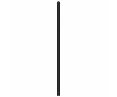 Pakaitinis galvūgalis, ruda ąžuolo spalvos, 200cm, mediena ir plienas