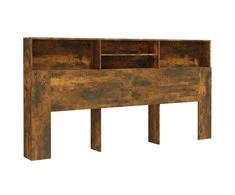 Galvūgalis-spintelė, dūminio ąžuolo spalvos, 200x19x103,5cm