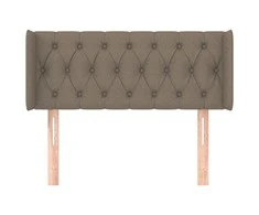 Galvūgalis su auselėmis,taupe spalvos,103x16x78/88cm, audinys