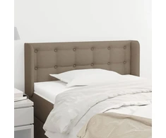 Galvūgalis su auselėmis,taupe spalvos,103x16x78/88cm, audinys