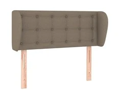 Galvūgalis su auselėmis,taupe spalvos,103x23x78/88cm, audinys