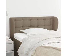 Galvūgalis su auselėmis,taupe spalvos,103x23x78/88cm, audinys