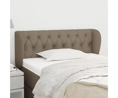 Galvūgalis su auselėmis,taupe spalvos,103x23x78/88cm, audinys