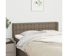 Galvūgalis su auselėmis,taupe spalvos,147x16x78/88cm, audinys