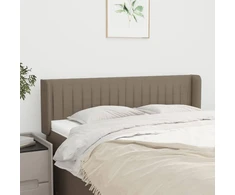 Galvūgalis su auselėmis,taupe spalvos,147x16x78/88cm, audinys