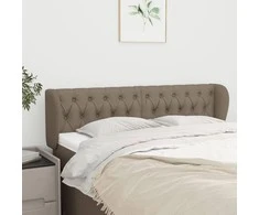 Galvūgalis su auselėmis,taupe spalvos,147x23x78/88cm, audinys