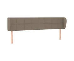 Galvūgalis su auselėmis,taupe spalvos,163x23x78/88 cm, audinys