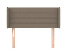 Galvūgalis su auselėmis,taupe spalvos,83x16x78/88cm, audinys
