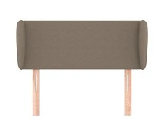 Galvūgalis su auselėmis,taupe spalvos,83x23x78/88 cm, audinys