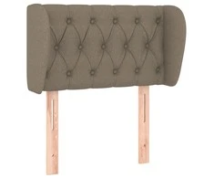 Galvūgalis su auselėmis,taupe spalvos,83x23x78/88 cm, audinys