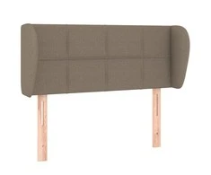 Galvūgalis su auselėmis,taupe spalvos,83x23x78/88 cm, audinys