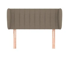 Galvūgalis su auselėmis,taupe spalvos,93x23x78/88cm, audinys