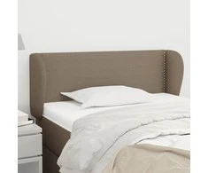 Galvūgalis su auselėmis,taupe spalvos,93x23x78/88cm, audinys