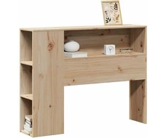 Galvūgalis su daiktų laikymo vieta, 75cm, pušies masyvas