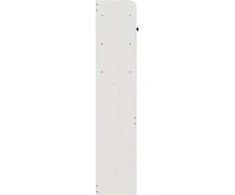 Galvūgalis su daiktų laikymo vieta, baltas, 75cm, pušis