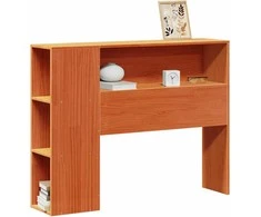 Galvūgalis su daiktų laikymo vieta, rudas, 75cm, pušis