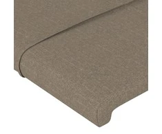 Galvūgalis, taupe spalvos, 90x5x78/88cm, audinys