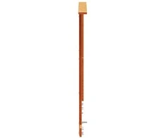 Galvūgalis, vaško rudos spalvos, 120cm, pušies medienos masyvas