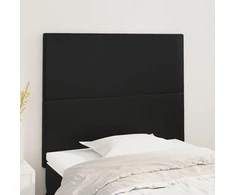 Galvūgalis,2vnt., juodos spalvos, 90x5x78/88cm, dirbtinė oda