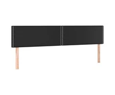 Galvūgalis,2vnt., juodos spalvos, 90x5x78/88cm, dirbtinė oda