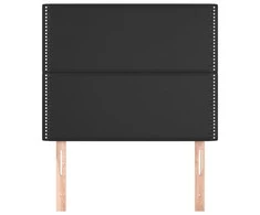 Galvūgalis,2vnt., juodos spalvos, 90x5x78/88cm, dirbtinė oda
