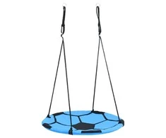 Gandro lizdo sūpynės, 100cm, futbolo dizaino